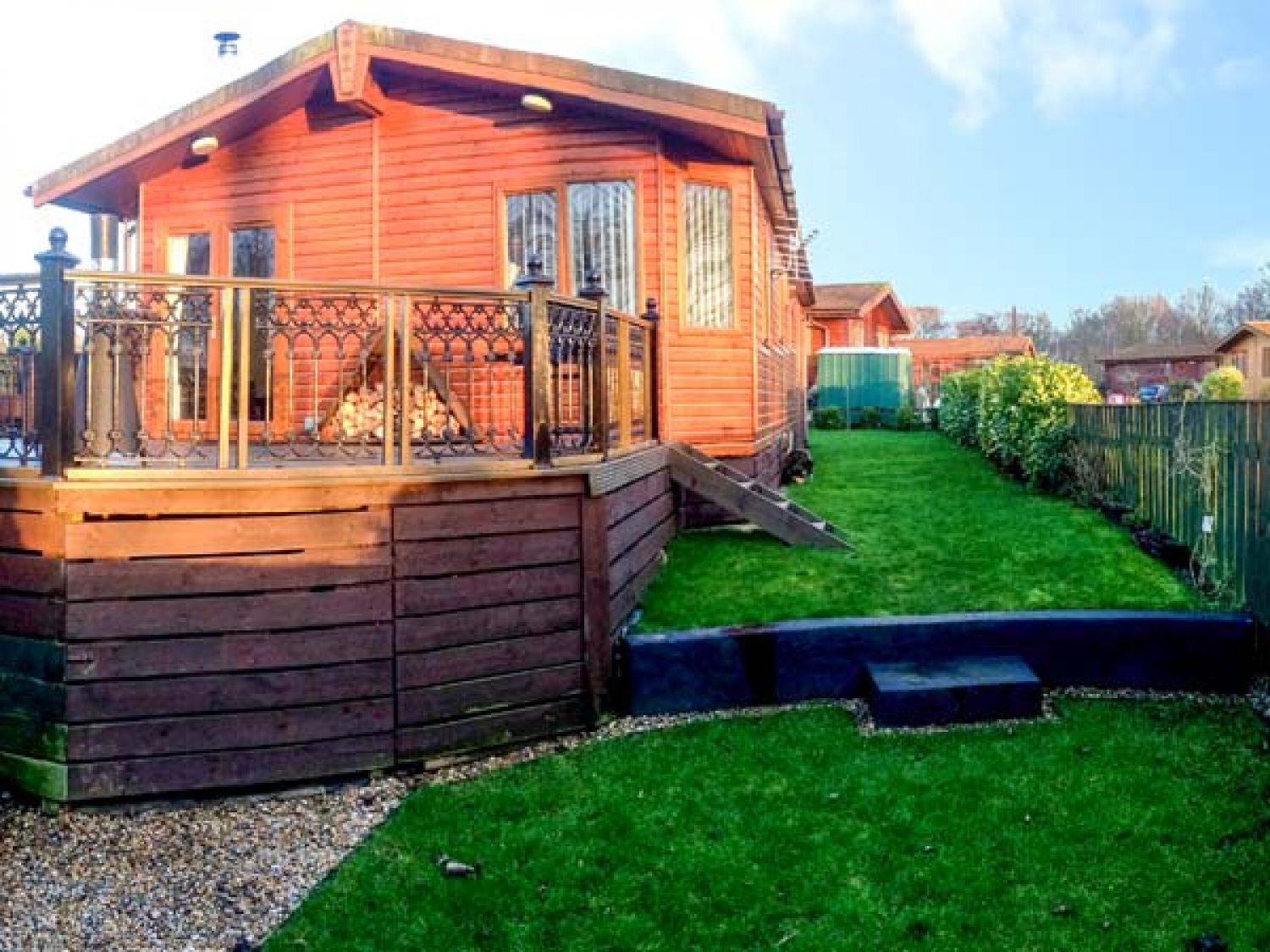 Woodpecker Lodge from Sykes Holiday Cottages. Woodpecker Lodge is in