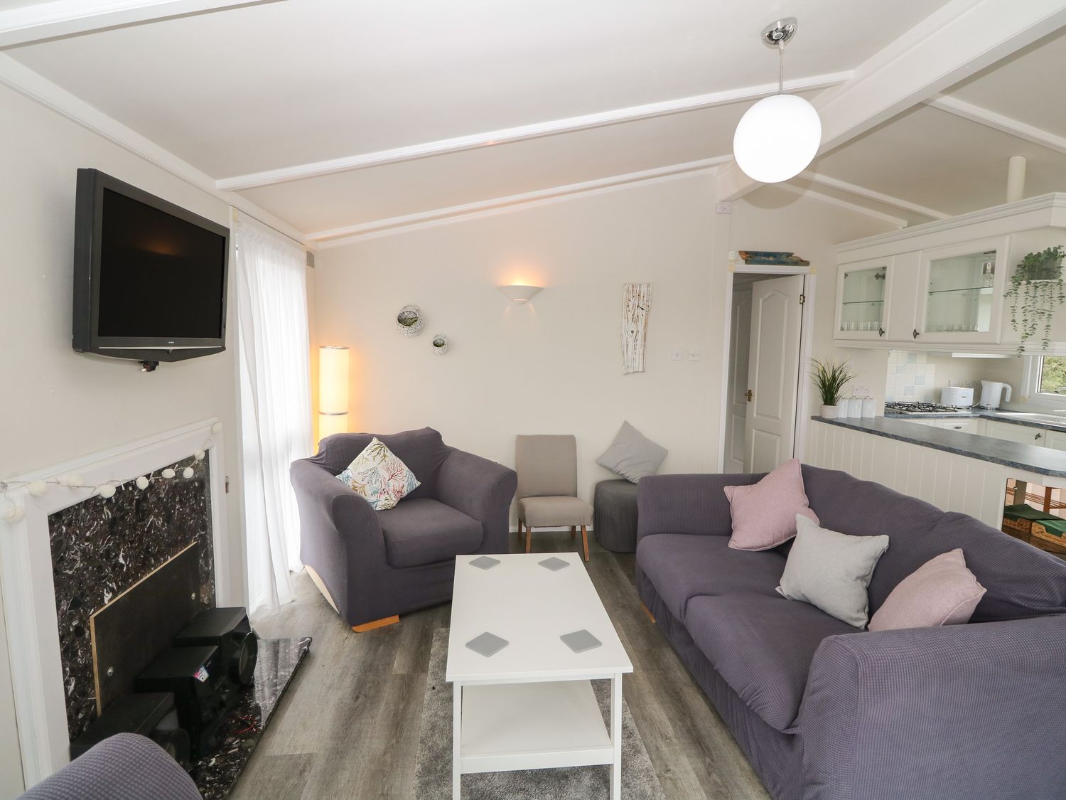 Caban Tywod from Sykes Holiday Cottages. Caban Tywod is in Abersoch