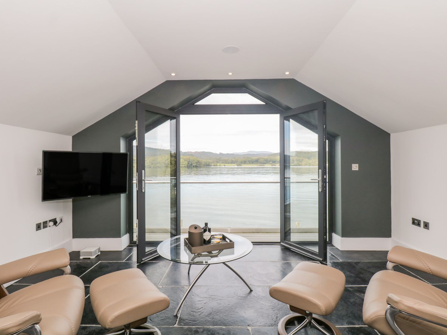 The Boat House at Louper Weir from Sykes Holiday Cottages. The Boat