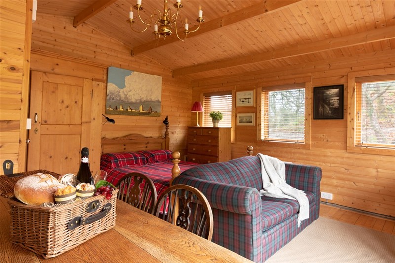 The Cabin at Little Bosveal from Toad Hall Cottages. The Cabin at